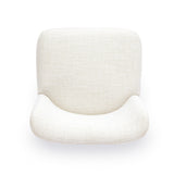Melissa Performance Fabric Rolling Dining Chair by TOV Furniture at Eve Furniture
