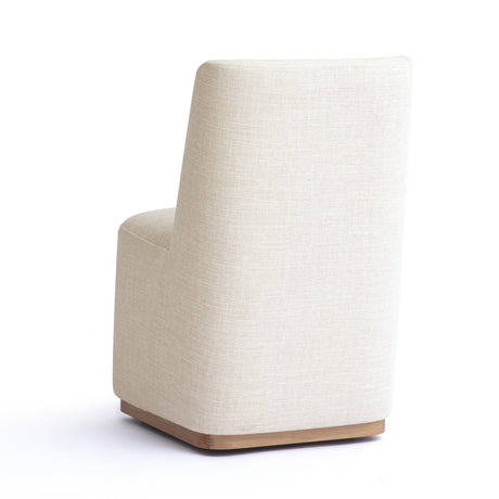 Melissa Performance Fabric Rolling Dining Chair by TOV Furniture at Eve Furniture