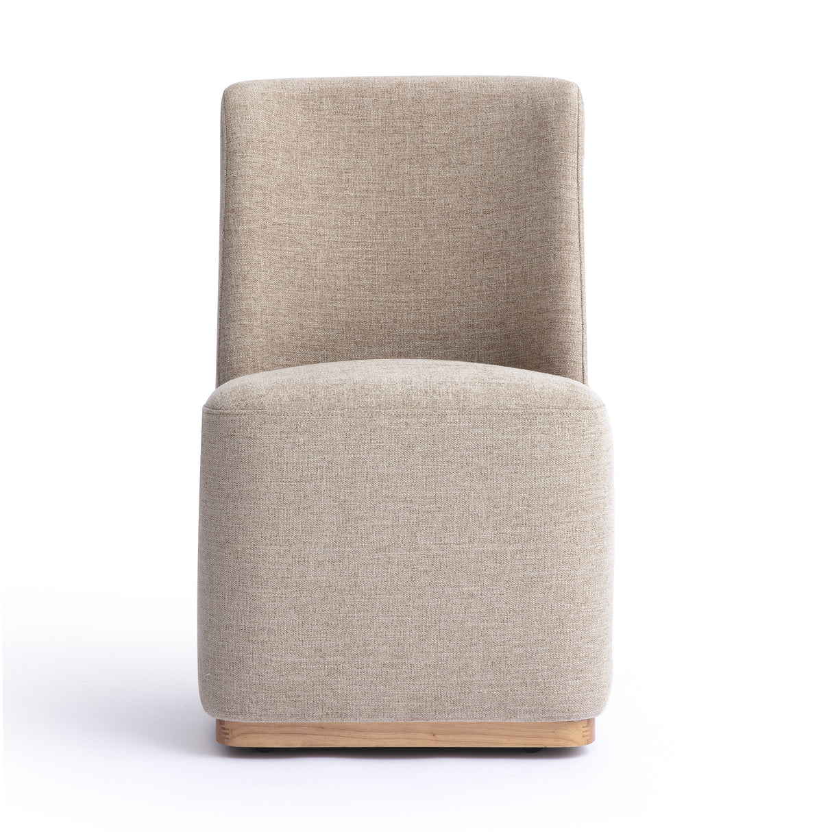 Melissa Performance Fabric Rolling Dining Chair by TOV Furniture at Eve Furniture