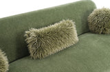 Mellone Olive Green Sofa by Furniture of America at Eve Furniture