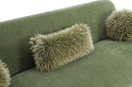 Mellone Olive Green Sofa by Furniture of America at Eve Furniture