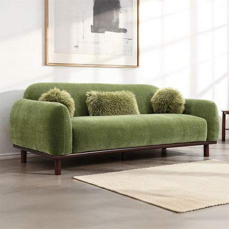 Mellone Olive Green Sofa by Furniture of America at Eve Furniture