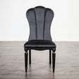 Melodi Parc Black Side Chair Set of 2 by Furniture of America at Eve Furniture