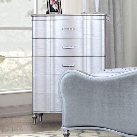 Melodi Parc Silver Chest by Furniture of America at Eve Furniture