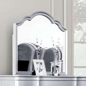 Melodi Parc Silver Mirror by Furniture of America at Eve Furniture