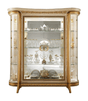 Melodia Beige 4-Door China Cabinet by ESF Furniture at Eve Furniture