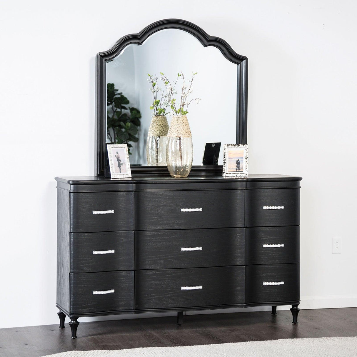 Melodi Parc Black Dresser by Furniture of America at Eve Furniture