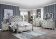 Melrose Silver Bedroom Set by Cosmos Furniture at Eve Furniture