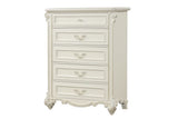 Melrose White Bedroom Set by Cosmos Furniture at Eve Furniture