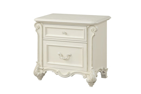 Melrose White Bedroom Set by Cosmos Furniture at Eve Furniture