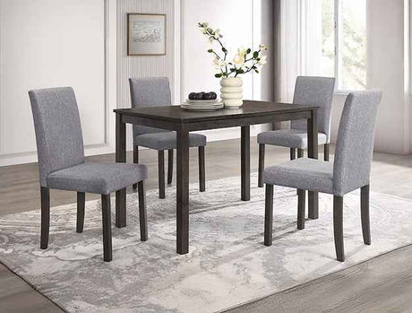 Melshire Dark Wood Dining Table by Crown Mark at Eve Furniture