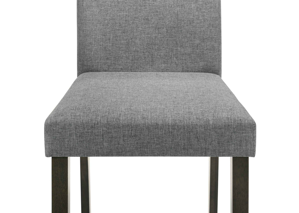 Melshire Dark Wood/Gray Dining Set by Crown Mark at Eve Furniture