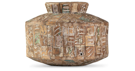 Meltland Natural/Black Vase by Ashley at Eve Furniture