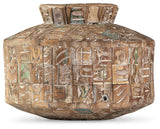 Meltland Natural/Black Vase by ASHLEY FURNITURE at Eve Furniture