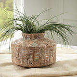 Meltland Natural/Black Vase by ASHLEY FURNITURE at Eve Furniture
