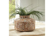 Meltland Natural/Black Vase by ASHLEY FURNITURE at Eve Furniture