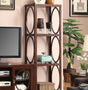 Melville Cherry Pier Cabinet by Furniture of America at Eve Furniture