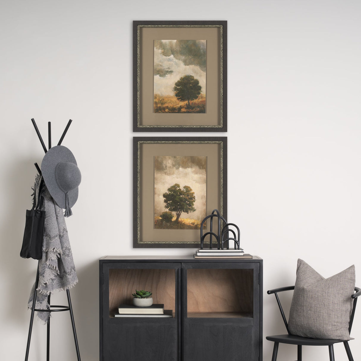 Memorable Sky (Set of 2) by Mercana Studio Hand Embelished Framed Artwork Matted under Glass by Mercana at Eve Furniture