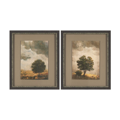 Memorable Sky (Set of 2) by Mercana Studio Hand Embelished Framed Artwork Matted under Glass by Mercana at Eve Furniture