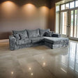 Memphis Grey Right Arm Facing (RAF) Sectional by New Era Innovations at Eve Furniture