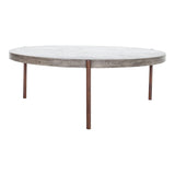 Mendez Outdoor Coffee Table Dark Grey by Moe's Home at Eve Furniture