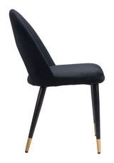 Menlo Black Dining Chair (Set of 2) by Zuomod at Eve Furniture