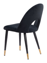 Menlo Black Dining Chair (Set of 2) by Zuomod at Eve Furniture
