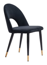 Menlo Black Dining Chair (Set of 2) by Zuomod at Eve Furniture