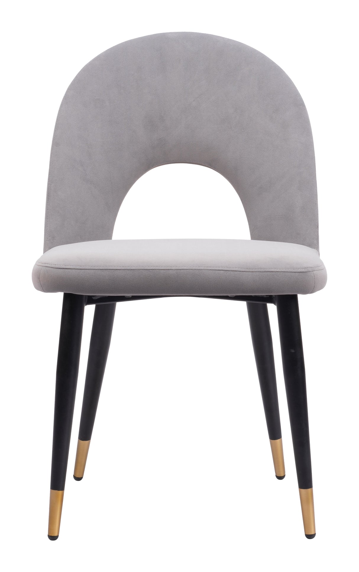 Menlo Gray Dining Chair (Set of 2) by Zuomod at Eve Furniture