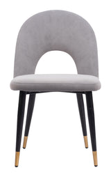 Menlo Gray Dining Chair (Set of 2) by Zuomod at Eve Furniture