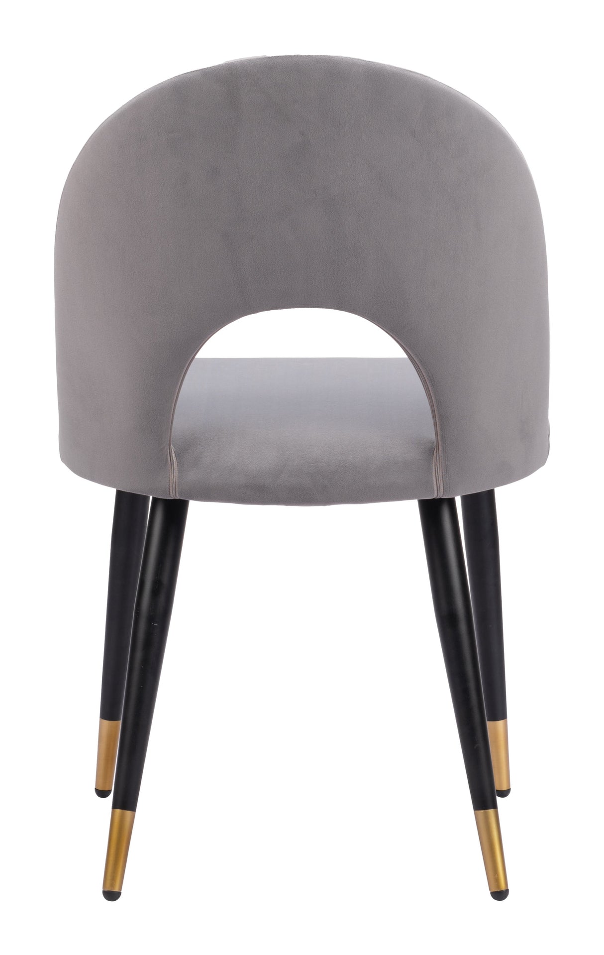 Menlo Gray Dining Chair (Set of 2) by Zuomod at Eve Furniture