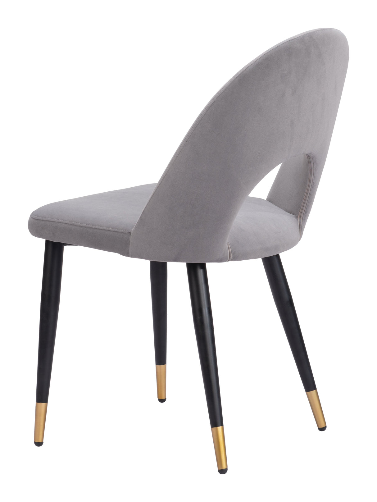 Menlo Gray Dining Chair (Set of 2) by Zuomod at Eve Furniture