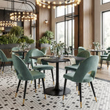 Menlo Green Dining Chair (Set of 2) by Zuomod at Eve Furniture