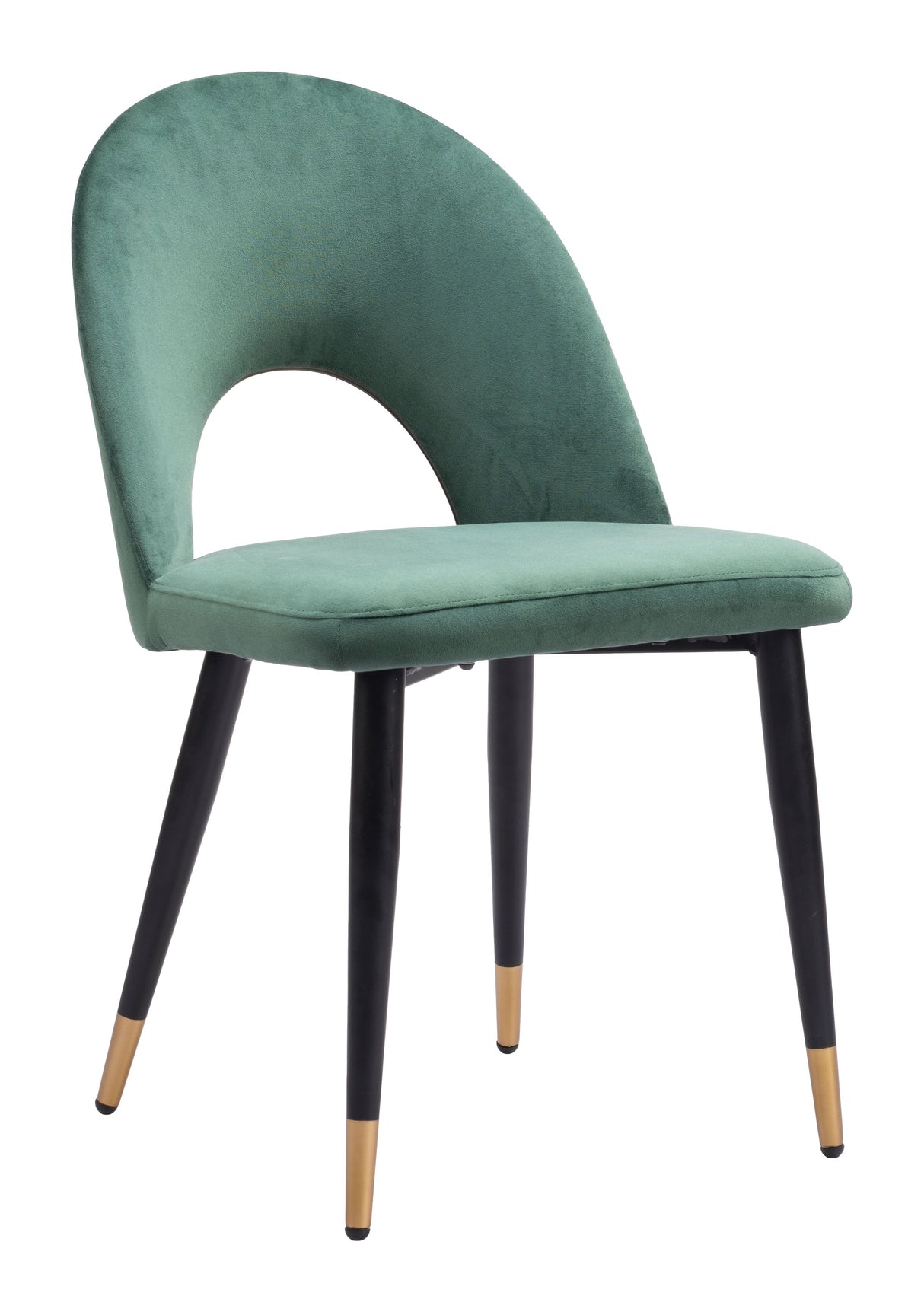 Menlo Green Dining Chair (Set of 2) by Zuomod at Eve Furniture