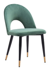Menlo Green Dining Chair (Set of 2) by Zuomod at Eve Furniture