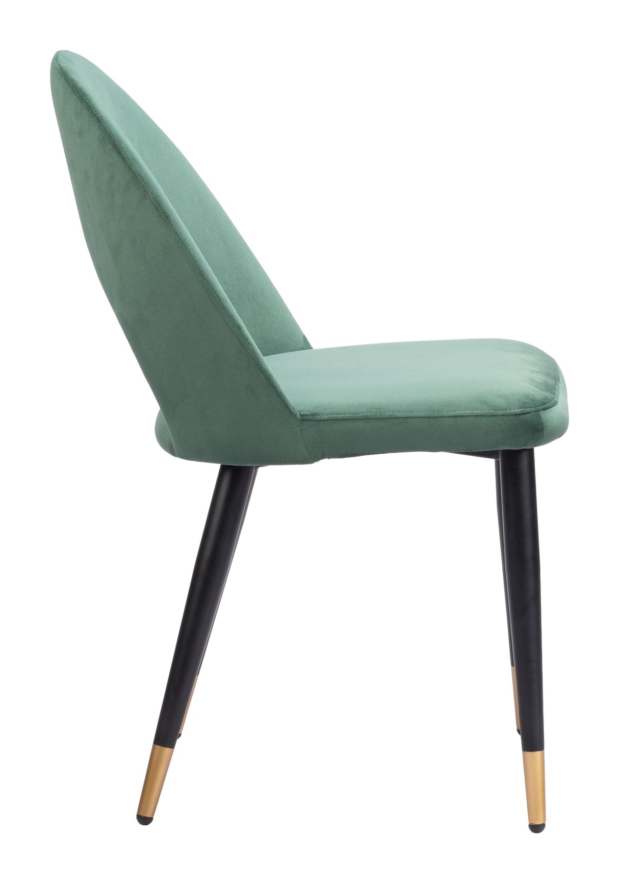 Menlo Green Dining Chair (Set of 2) by Zuomod at Eve Furniture
