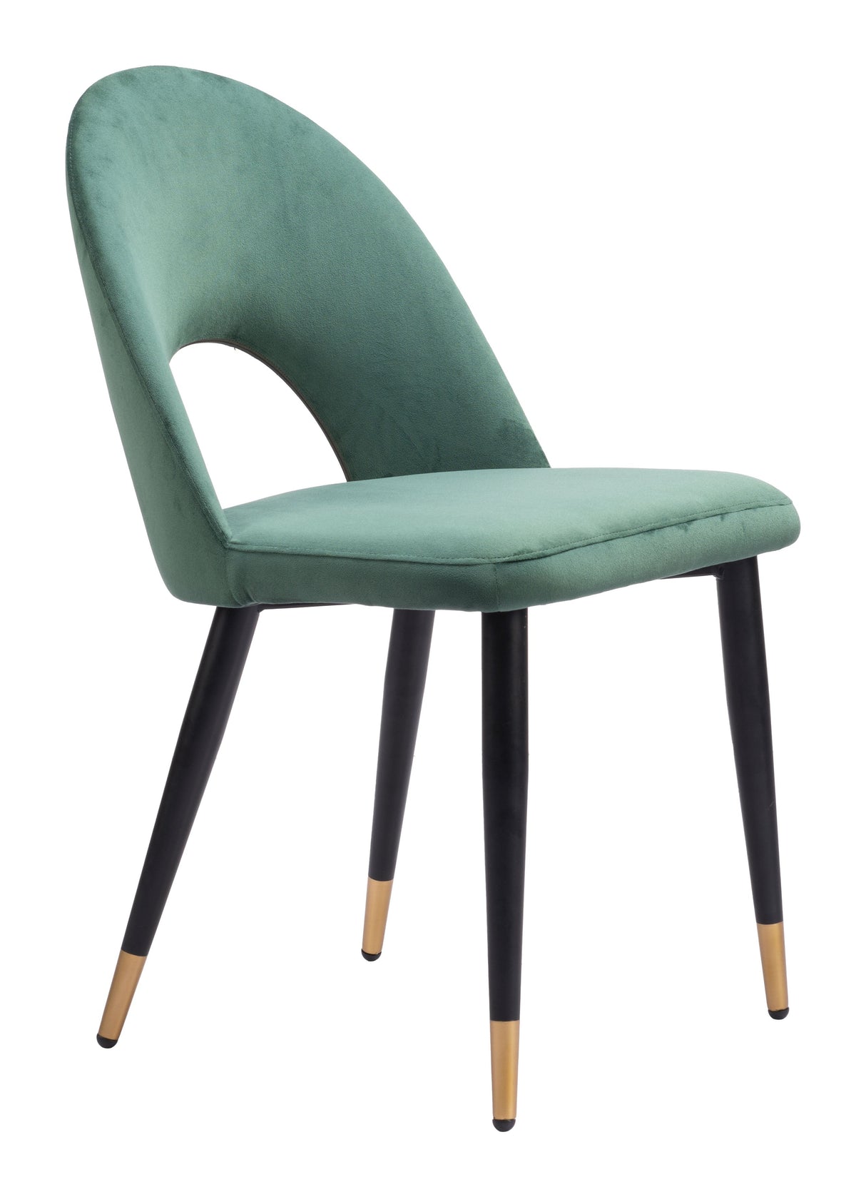 Menlo Green Dining Chair (Set of 2) by Zuomod at Eve Furniture