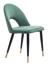 Menlo Green Dining Chair (Set of 2) by Zuomod at Eve Furniture