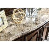 Menodora Brown Cherry California King Bed by Furniture of America at Eve Furniture