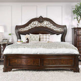 Menodora Brown Cherry California King Bed by Furniture of America at Eve Furniture