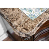 Menodora Brown Cherry Dresser Only by Furniture of America at Eve Furniture