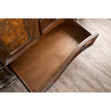 Menodora Brown Cherry Dresser Only by Furniture of America at Eve Furniture