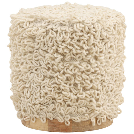 Menta Stool, Ivory by Dovetail at Eve Furniture