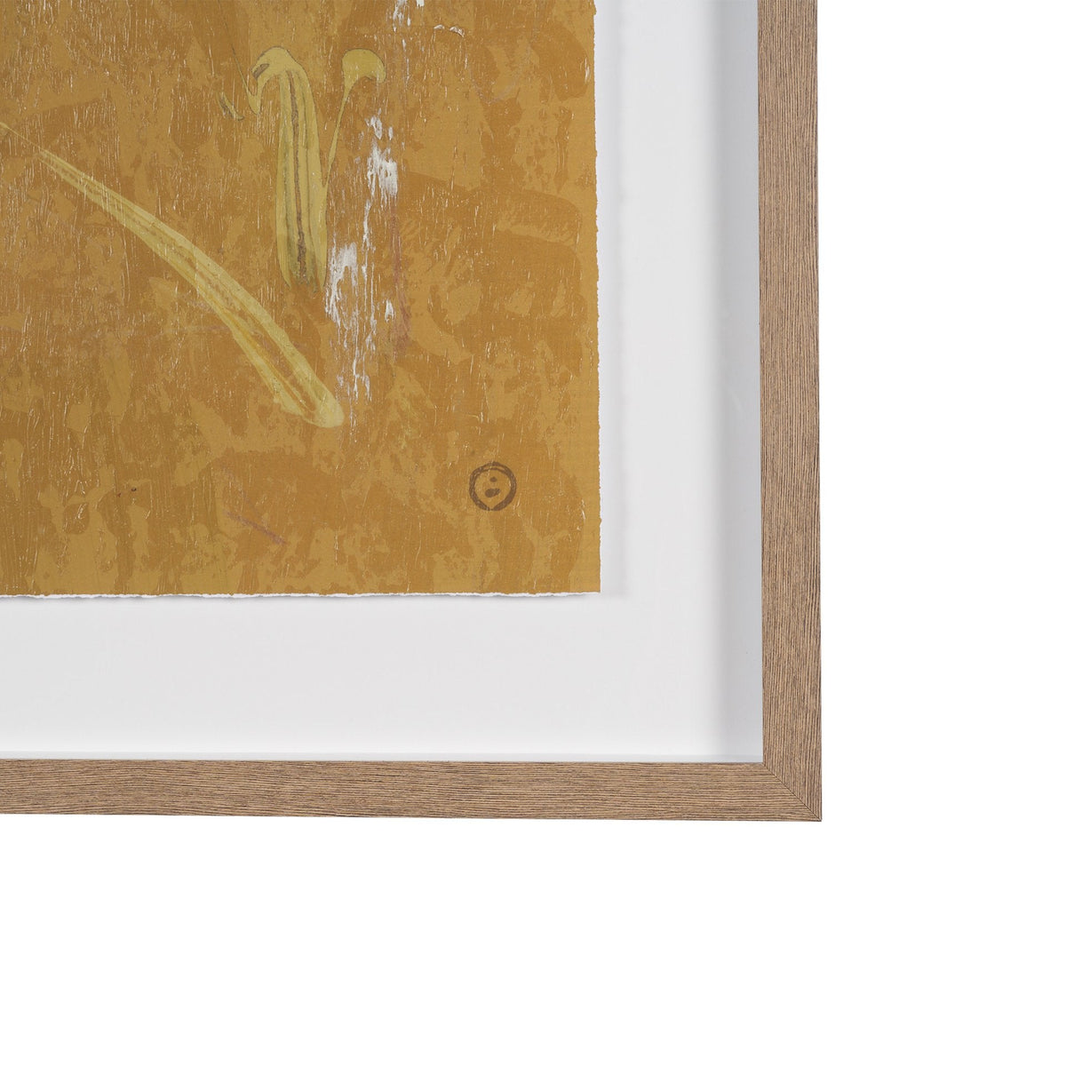 Mental Crossfire I by Mercana Studio Hand-Embellished Textured Framed Artwork Matted under Glass by Mercana at Eve Furniture