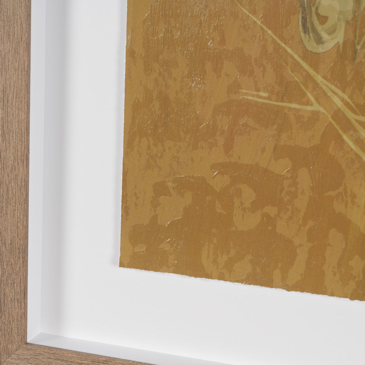 Mental Crossfire I by Mercana Studio Hand-Embellished Textured Framed Artwork Matted under Glass by Mercana at Eve Furniture