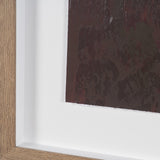 Mental Crossfire II by Mercana Studio Hand-Embellished Textured Framed Artwork Matted under Glass by Mercana at Eve Furniture