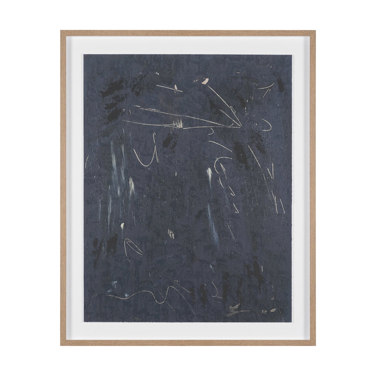 Mental Crossfire III by Mercana Studio Hand-Embellished Textured Framed Artwork Matted under Glass by Mercana at Eve Furniture