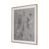Mental Crossfire IV by Mercana Studio Hand-Embellished Textured Framed Artwork Matted under Glass by Mercana at Eve Furniture