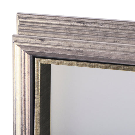 MENU I by Mercana Studio a Hand Embellished Textured Framed Art Print Matted under Glass by Mercana at Eve Furniture