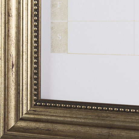 MENU I by Mercana Studio a Hand Embellished Textured Framed Art Print Matted under Glass by Mercana at Eve Furniture